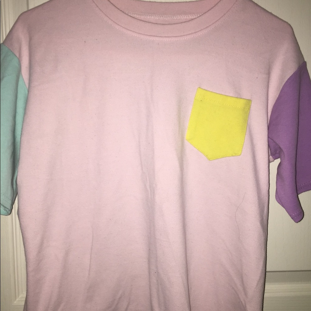 A pastel shirt